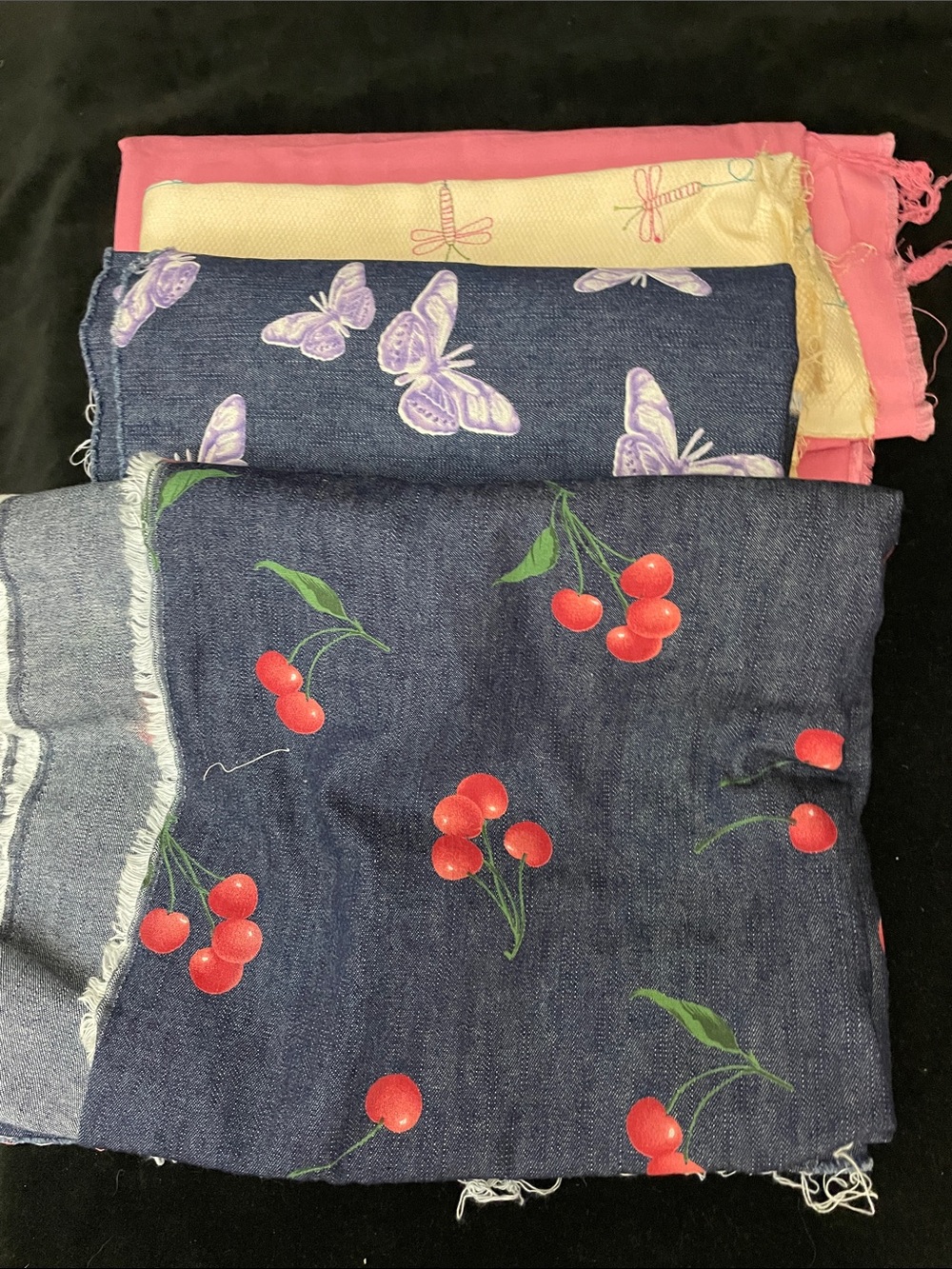 4-5 LB MIXED FABRIC BUNDLE • USABLE PIECES • CRAFT & SEWING B2